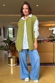 Made in Italy Norbury Gilet Olive